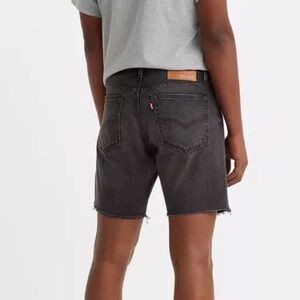 Levi’s Jean shorts frayed distressed gray NEW 501 93 size 31 denim cotton